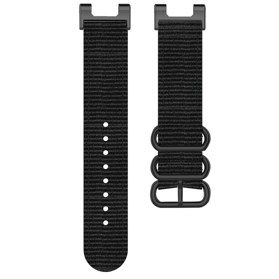 Нейлоновый ремешок Primo Traveller для часов Xiaomi Amazfit T-Rex (A1918) / T-Rex Pro (A2013) - Black | Зображення 3