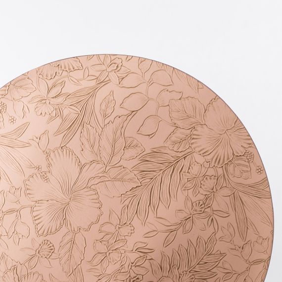 Серветка сервірувальна на стіл кругла Ø38 (см) Бежева HP-35-8BE | Зображення 2