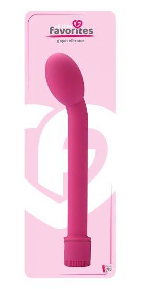 Вібратор для точки G ALL TIME FAVORITES G-SPOT VIBRATOR PINK Sex Aura