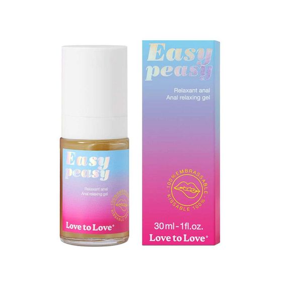 Анальний лубрикант Love To Love Easy Peasy - Anal Relaxing Gel 30 мл Sex Aura