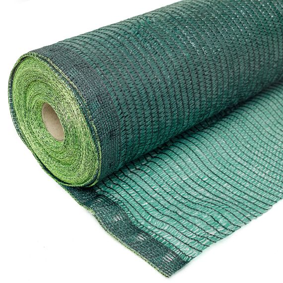 Затеняющая сетка 60% 12*50 м  (Агрокремень) сетка для защиты от солнца | Зображення 1
