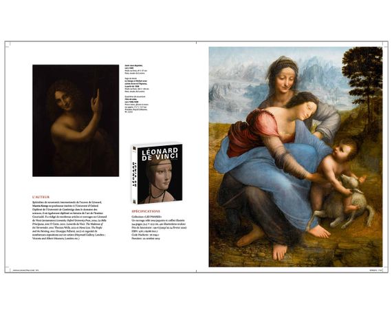 Книга о жизни и творчестве Леонардо да Винчи Léonard de Vinci. Martin Kemp великие художники книги | Зображення 9