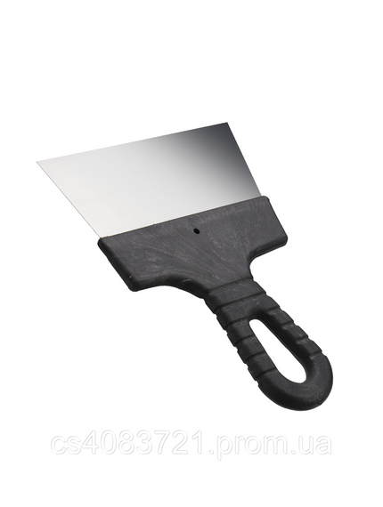 Шпатель из нержавеющей стали LT  80 мм Черный (111-080)