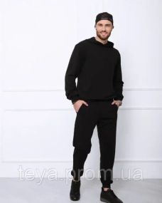 Спортивний костюм колір чорний розміри S, XXL FI_004540