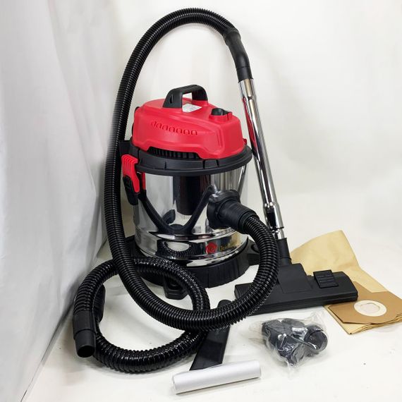 Промисловий будівельний пилосос 4в1 Domotec MS-4411 2200 Вт без мішка для сухого та вологого збирання. | Зображення 3