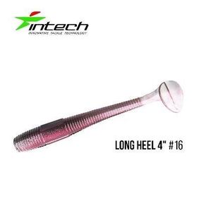 Силиконовая приманка, Съедобный силикон Intech Интеч Long Heel 4"6 шт #16