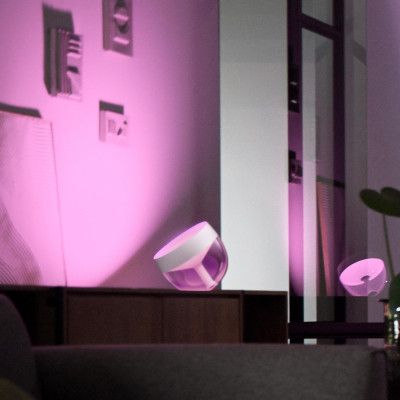 Настольная лампа Philips Hue Iris, Color, BT, DIM, біла (929002376101) | Зображення 3