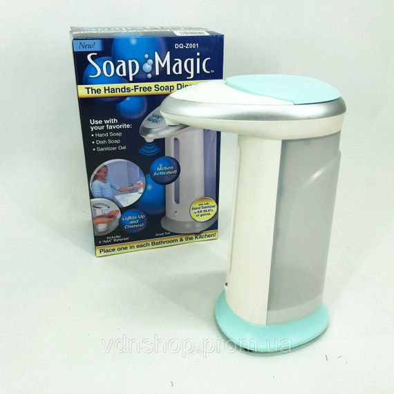 Сенсорний дозатор для мила Magic Soap 300 мл VU-91 | Зображення 4