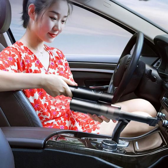 Пилосос автомобільний 4 в 1 Vacuum USB 120 Вт Потужний пилосос із компресором для авто LY-8018 | Зображення 9