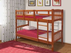 Двухъярусная кровать Бай - бай 80 х 200, цвет ольха