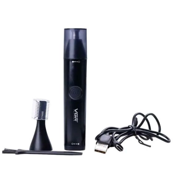 Тример для носата  вух VGR V-613 акумуляторний 5 Вт з насадками | Зображення 2