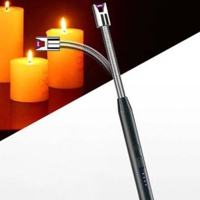 Зажигалка электрическая гибкая с аккумулятором ARC BBQ LIGHTER Черная
