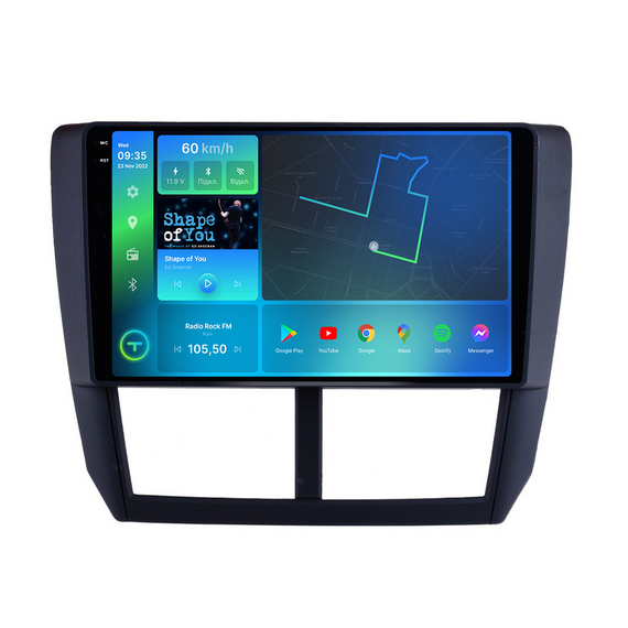 Штатна магнітола Torssen 2K Subaru Forester 09-13 F96128 4G Carplay DSP | Зображення 1