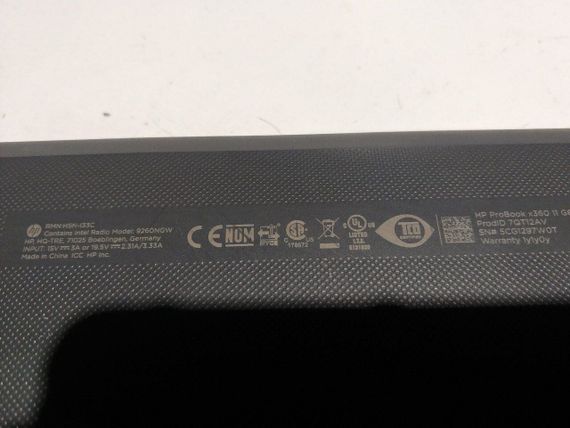Нетбук-трансформер Б-класс HP ProBook x360 11 G6 EE / 11.6" (1366x768) TN Touch / Intel Core i5-10210Y (4 (8) ядра по 1.0 - 4.0 GHz) / 8 GB DDR3 / 128 GB SSD / Intel UHD Graphics / WebCam / Win 11 Pro  б/у | Зображення 5