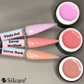 Набор гелей для наращивания ногтей Польша №7 по 5мл (3шт)