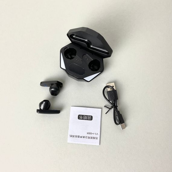 Бездротові навушники X15 series, Gaming EarBuds , Smart Case (Чорний) | Зображення 1
