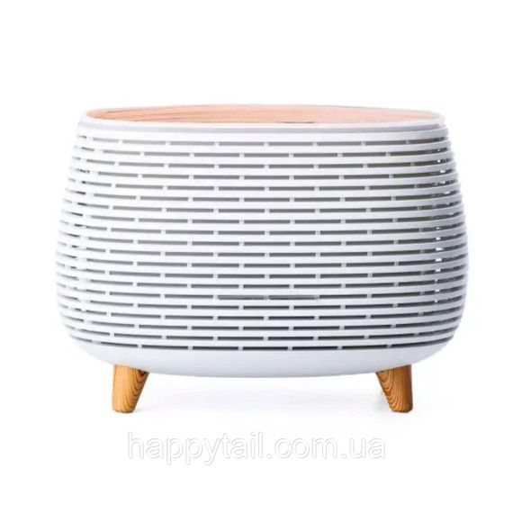 Зволожувач повітря Holdmay Life of Leisure Aroma Diffuser 400ml Чорний HPKP7049B Білий