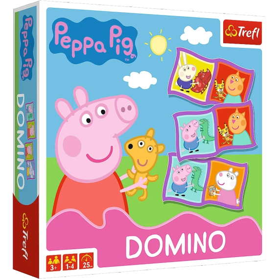 Настільна гра Доміно: Cвинка Пеппа (Domino: Peppa Pig)