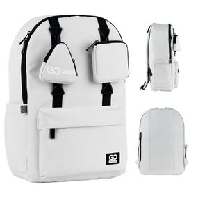 Рюкзак школьный GoPack Education Teens 178 сірий (GO25-178L-2)