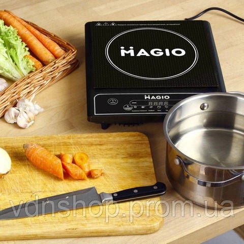 Кухонна плита для маленької кухні MAGIO, Портативна електрична електроплита, Електро електроплити SJ-77 | Зображення 4