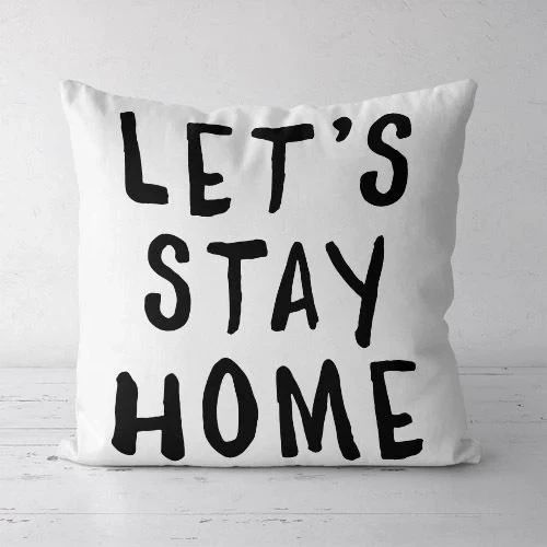 Подушка декоративная Soft Let's stay home 45x45 см (45PST_URB017)