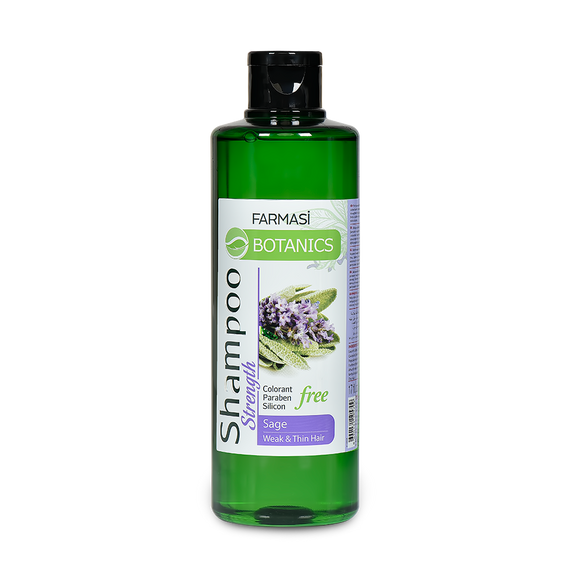 Шампунь для слабых и тонких волос Farmasi Botanics с экстрактом шалфея 500 мл | Зображення 2