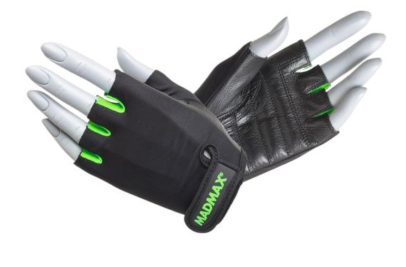 Рукавички для фітнесу MadMax MFG-251 Rainbow Green S
