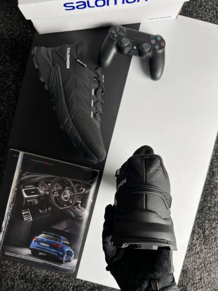 Чоловічі кросівки Salomon Supercross 4 Black White весна / осінь A3251 44 28-28.5см | Зображення 3