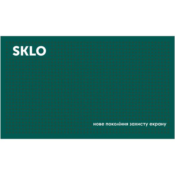 Антиковзаючий килимок SKLO для поклейки захисту екрану смартфонів (22x13 см) Зелений