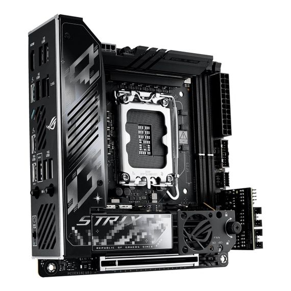 Материнcька плата ASUS ROG STRIX Z890-I GAMING WIFI s1851 Z890 2xDDR5 M.2 DP USB Type-C Wi-Fi BT mITX 90MB1IC0-M0EAY1 | Зображення 5