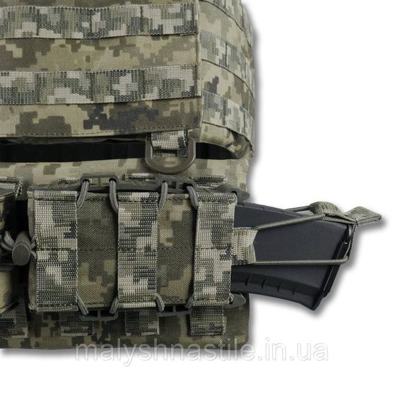 Комплект №4: Плитоноска Kiborg GU gen.2 + 2 підсумки з балістичним захистом 1 класу Pixel | Зображення 7