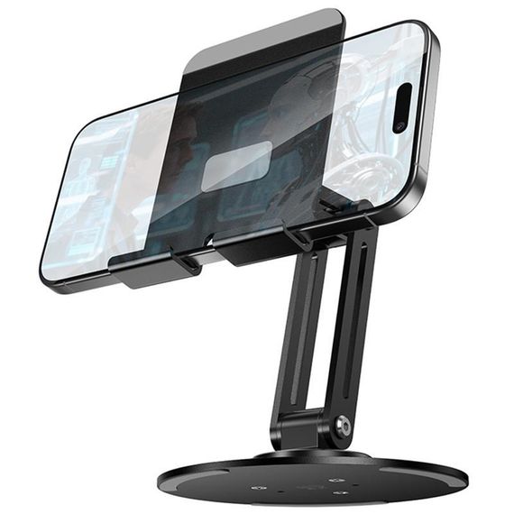Підставка для телефону Hoco HD15 Suntuoso Black | Зображення 3