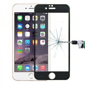 Захисне скло 2.5D на весь екран для iPhone 7 / 8 колір Чорний