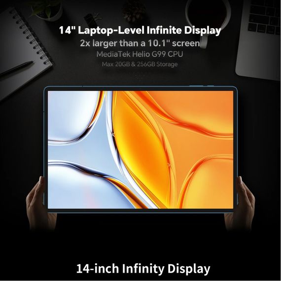 Планшет Teclast T70 14" 8/256GB LTE blue (6940709687208) | Зображення 6