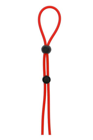 Кільце ерекційне DREAM TOYS STRETCHY LASSO CAGE, Червоний, Регульований