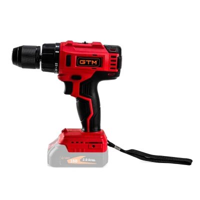 Шуруповерт GTM DSI18/60BL с ударом, 18В, 60Нм (без АКБ и ЗУ) (DSI18/60BL_BARE TOOL) | Зображення 3