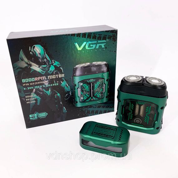 Бритва портативна акумуляторна VGR V-344, Акумуляторний прилад для видалення волосся IX-52 | Зображення 8