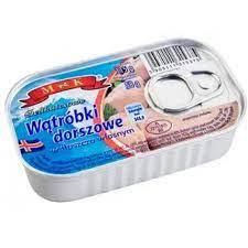 Консерва печінка тріски у власному соку MK, 115 г, Польща