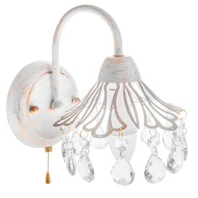 Бра направленного света настенное накладное классическое LK-632W/1 E14 WH