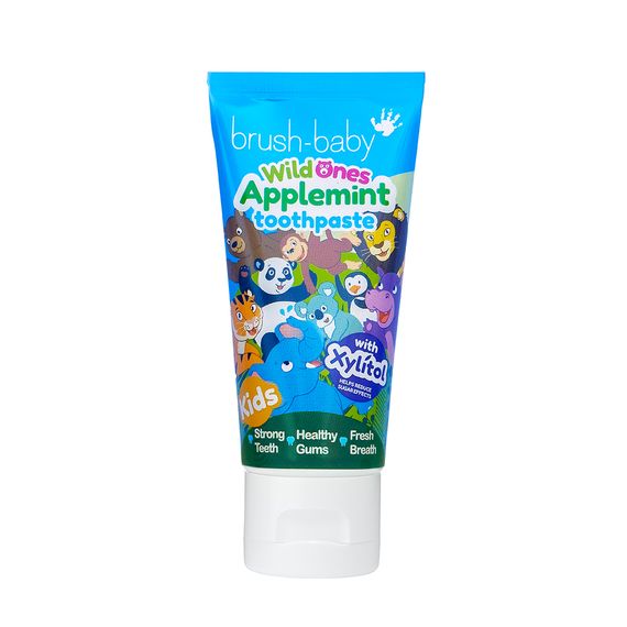 Дитяча зубна паста Brush-Baby WildOnes Applemint (від 3+ років) 50 ml