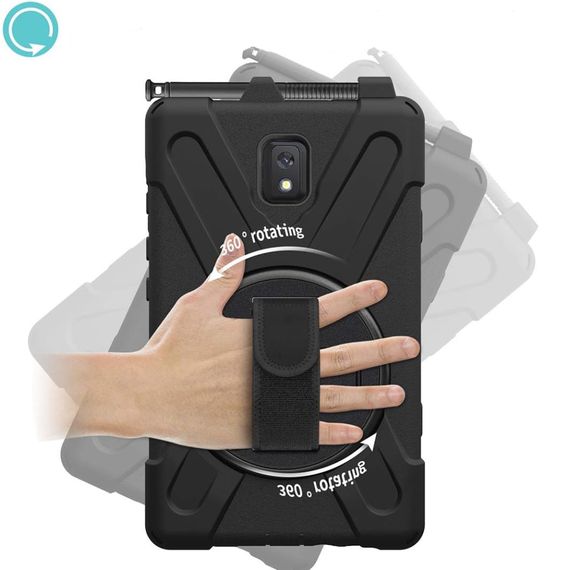 Чохол до планшета BeCover Heavy Duty Case Samsung Galaxy Tab Active 3 SM-T570/SM-T575/SM-T577 8" Black (710047) | Зображення 2
