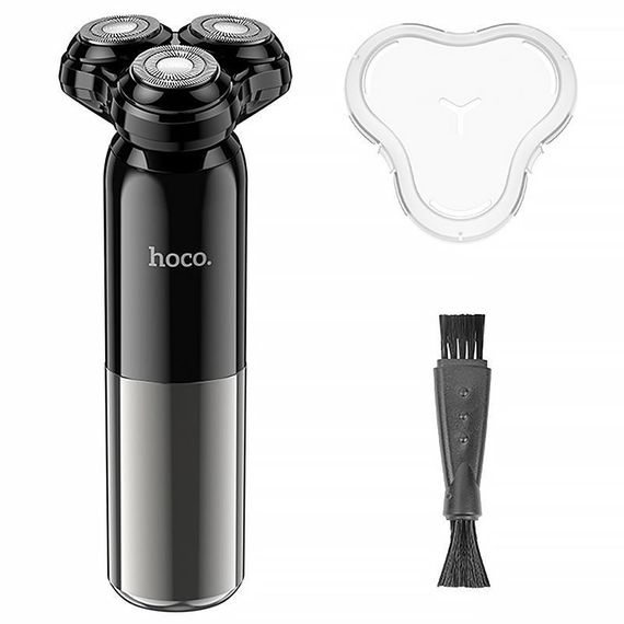 Портативная электробритва Hoco HP35 Induction three-blade Black | Зображення 1