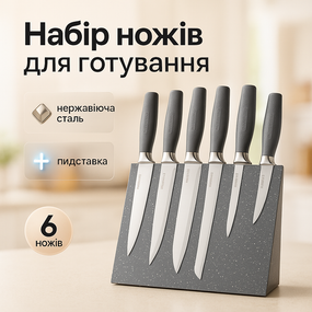 Набор ножей для домашнего повара Набор ножей кухонные ножи поварские Стальные кухонные ножи WX-25