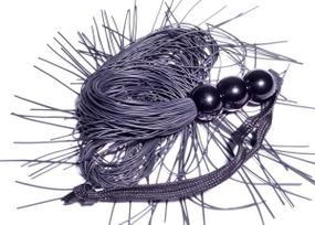 Батіг Silicone Whip Black 10 - Fetish Boss Series sexstyle