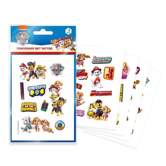 Набір дитячих тимчасових татуювань Paw Patrol Dodo 200435 Різнокольоровий shop (4823115907851)