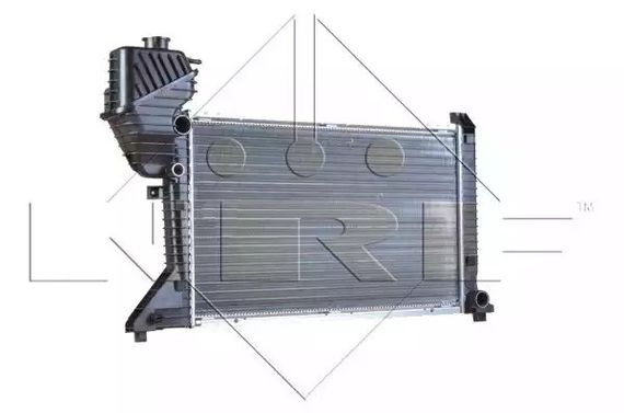 Радіатор охолодження двигуна MERCEDES-BENZ SPRINTER, NRF (55348A) | Зображення 1