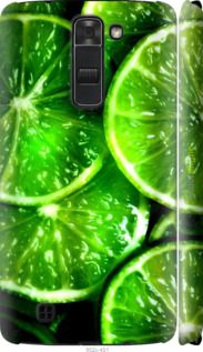Чохол на LG K7 Зелені часточки лимона "852m-451-2448"