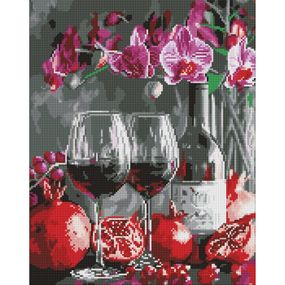 Алмазная мозаика "Цветение орхидей" ©art_selena_ua AMO8094, 40х50 см