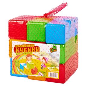 Ігровий набір кольорових кубиків 09064, 27 шт