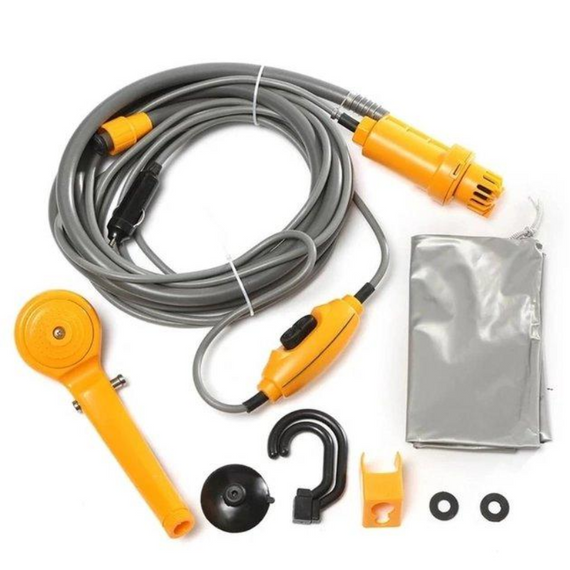 Портативний туристичний душ автомийка SHOWER SET, душ для подорожі, кемпінга, мийка автомобіля | Зображення 2